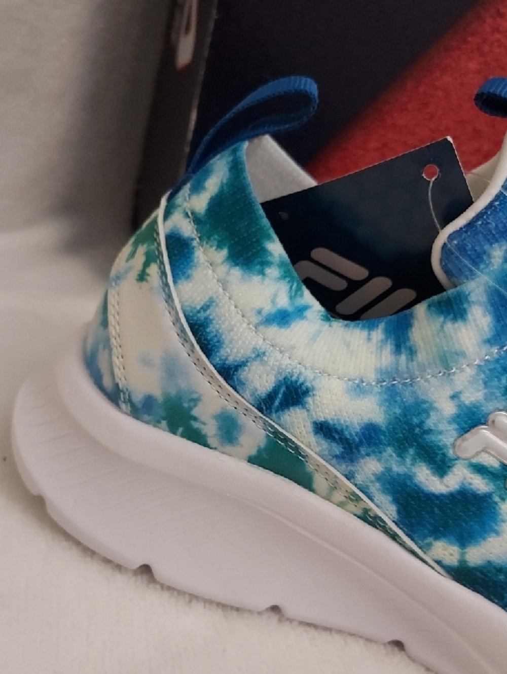 Fila Womens Memory Skyway 2.0 Tie Dye Sneakers - Picture 6 of 16